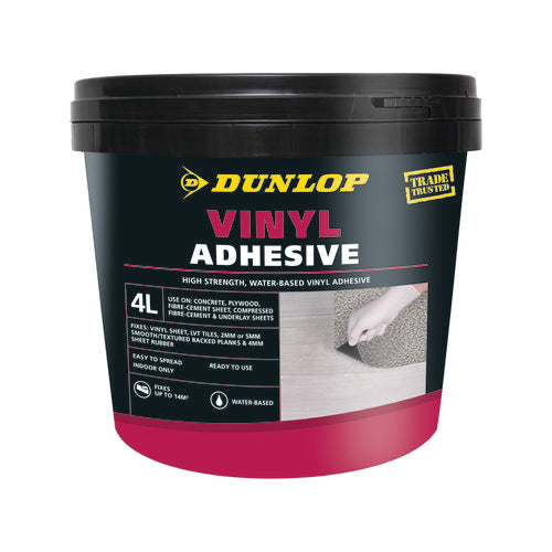 Dunlop 4L Vinyl Adhesive