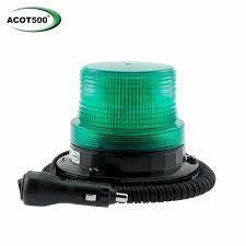 Beacon Small 6 LED 12-24V Magnetic Base Green